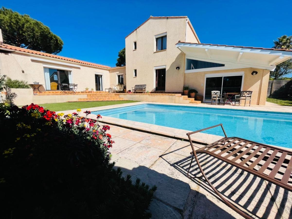 Villeneuve-lès-Béziers Annexe Des Pins - Studio Gite Avec Piscine & Climatisation מראה חיצוני תמונה